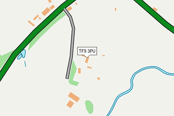 TF9 3PU map - OS OpenMap – Local (Ordnance Survey)
