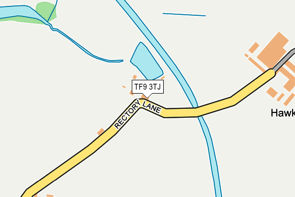 TF9 3TJ map - OS OpenMap – Local (Ordnance Survey)