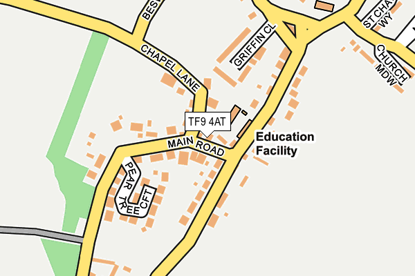 Map of BLOO PROFESSIONAL SERVICES LTD at local scale