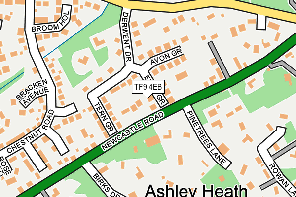 TF9 4EB map - OS OpenMap – Local (Ordnance Survey)