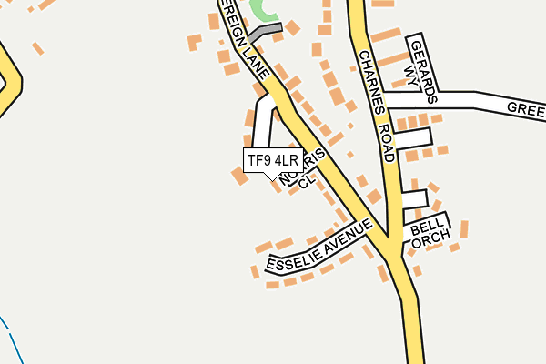 TF9 4LR map - OS OpenMap – Local (Ordnance Survey)