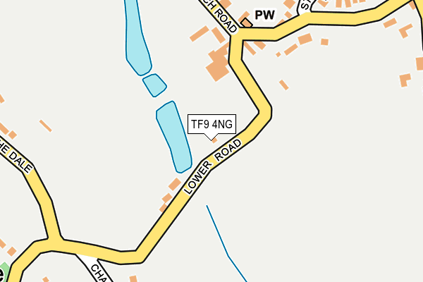 TF9 4NG map - OS OpenMap – Local (Ordnance Survey)