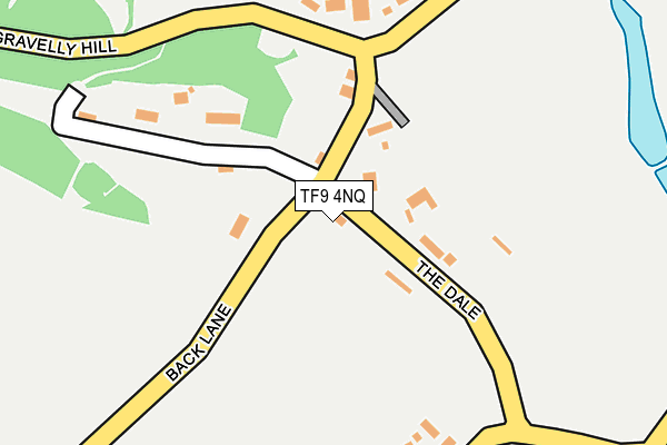 TF9 4NQ map - OS OpenMap – Local (Ordnance Survey)