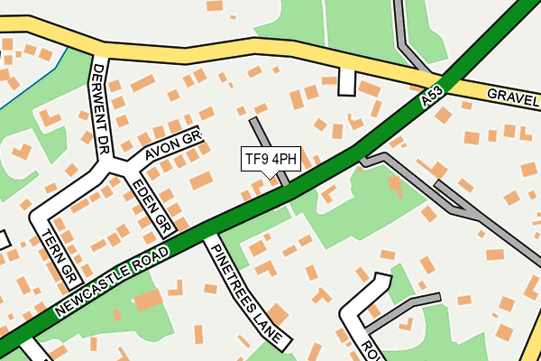 TF9 4PH map - OS OpenMap – Local (Ordnance Survey)