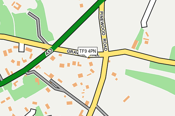 TF9 4PN map - OS OpenMap – Local (Ordnance Survey)