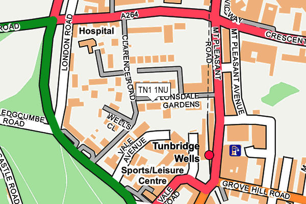 Map of HITCHELL FINANCIAL PLANNING LIMITED at local scale
