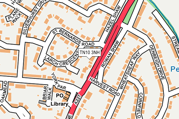 TN10 3NH map - OS OpenMap – Local (Ordnance Survey)