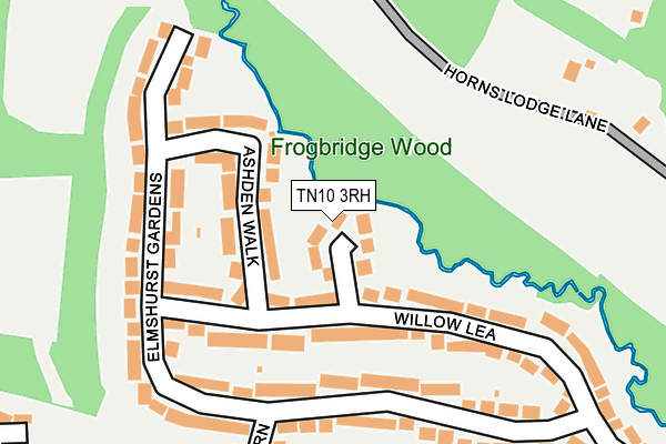 TN10 3RH map - OS OpenMap – Local (Ordnance Survey)