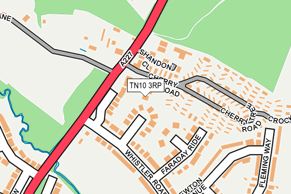 TN10 3RP map - OS OpenMap – Local (Ordnance Survey)