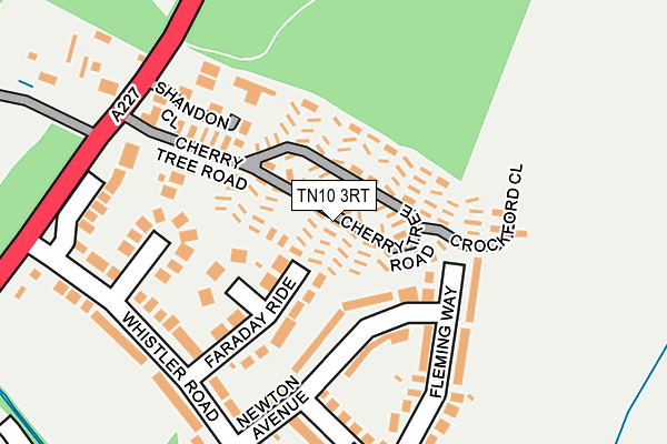 TN10 3RT map - OS OpenMap – Local (Ordnance Survey)