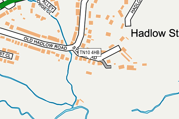 TN10 4HB map - OS OpenMap – Local (Ordnance Survey)