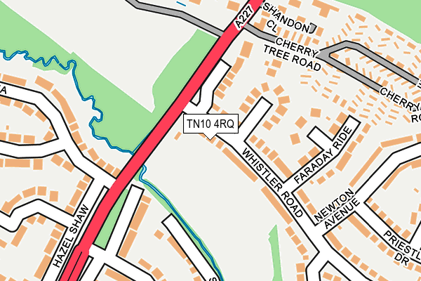 TN10 4RQ map - OS OpenMap – Local (Ordnance Survey)