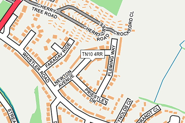 TN10 4RR map - OS OpenMap – Local (Ordnance Survey)