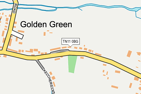 TN11 0BG map - OS OpenMap – Local (Ordnance Survey)