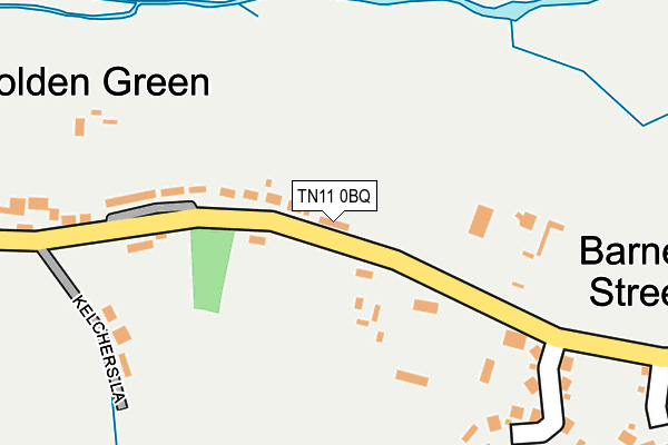 TN11 0BQ map - OS OpenMap – Local (Ordnance Survey)