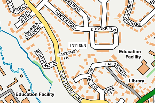 TN11 0EN map - OS OpenMap – Local (Ordnance Survey)