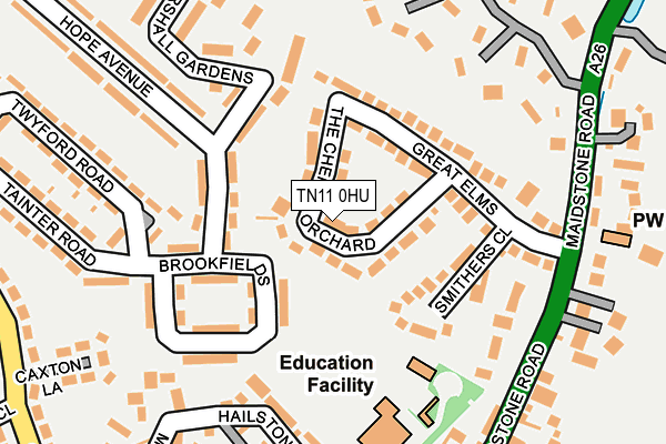 Map of IOS CONSULTING LTD at local scale