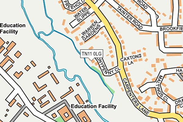 Map of REDSIDE LIMITED at local scale