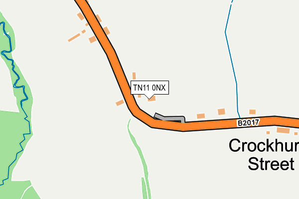 TN11 0NX map - OS OpenMap – Local (Ordnance Survey)