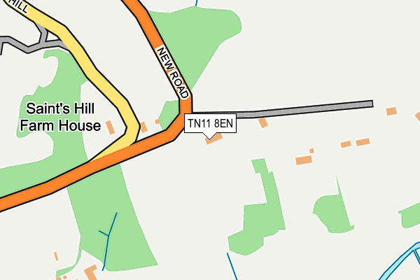 TN11 8EN map - OS OpenMap – Local (Ordnance Survey)