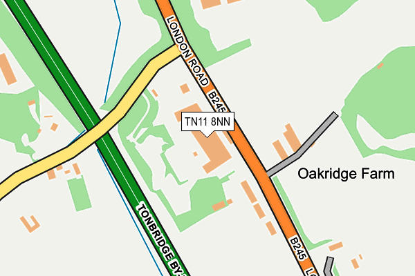 TN11 8NN map - OS OpenMap – Local (Ordnance Survey)