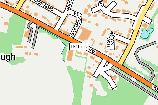 TN11 9HL map - OS OpenMap – Local (Ordnance Survey)