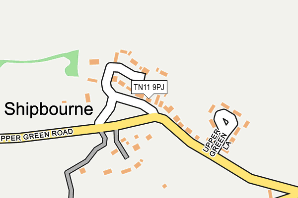 TN11 9PJ map - OS OpenMap – Local (Ordnance Survey)
