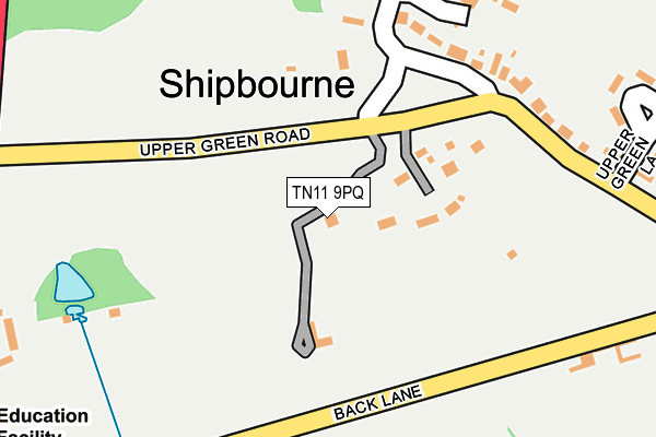 TN11 9PQ map - OS OpenMap – Local (Ordnance Survey)