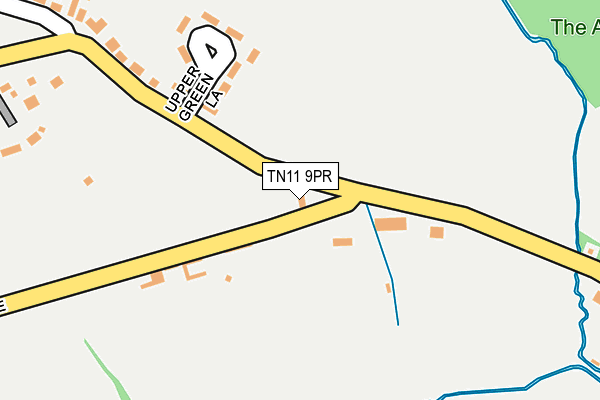 TN11 9PR map - OS OpenMap – Local (Ordnance Survey)