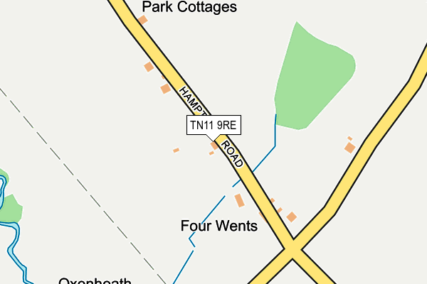 TN11 9RE map - OS OpenMap – Local (Ordnance Survey)