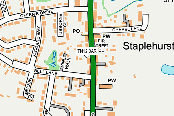 Map of JOHNSON PROPERTIES LIMITED at local scale