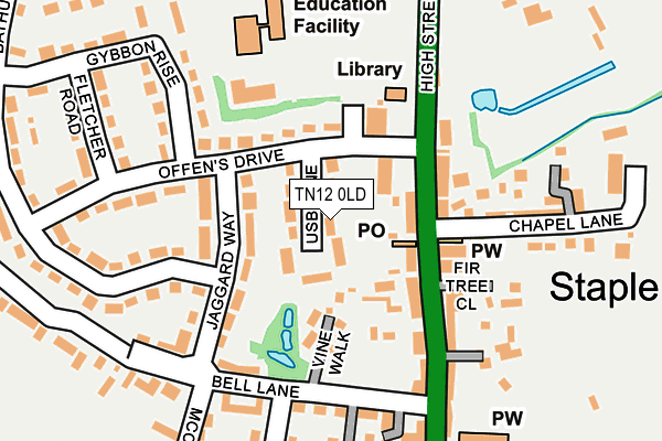 Map of PULP & PAPER MACHINERY LIMITED at local scale