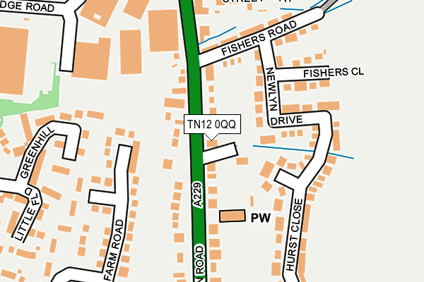 Map of MM BUILDING SURVEYORS LTD at local scale