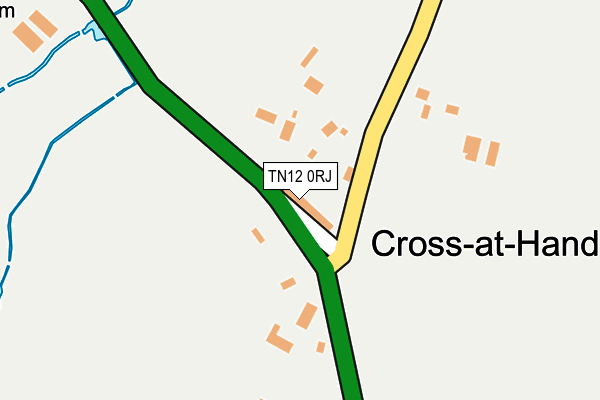 TN12 0RJ map - OS OpenMap – Local (Ordnance Survey)