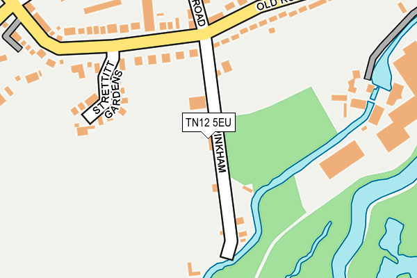 TN12 5EU map - OS OpenMap – Local (Ordnance Survey)