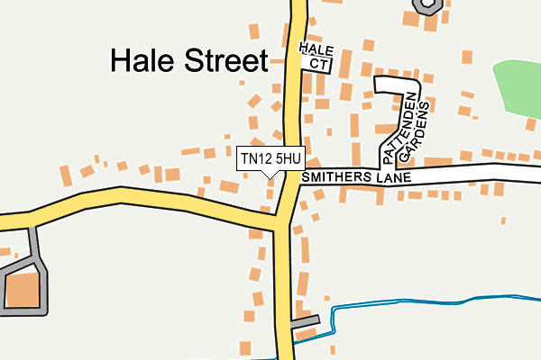 TN12 5HU map - OS OpenMap – Local (Ordnance Survey)