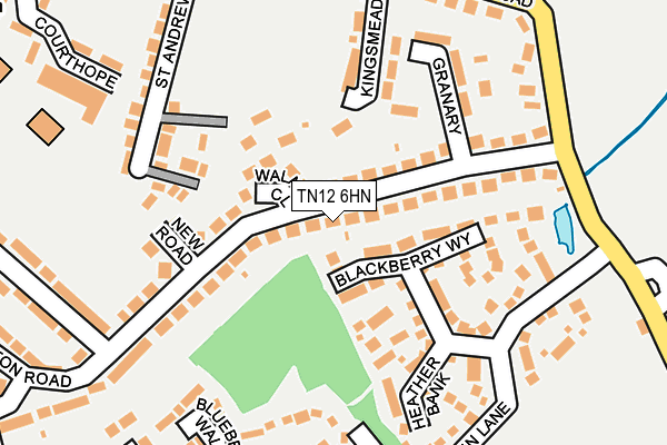 TN12 6HN map - OS OpenMap – Local (Ordnance Survey)