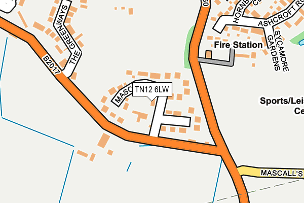 Map of THESCUBASCHOOL LIMITED at local scale