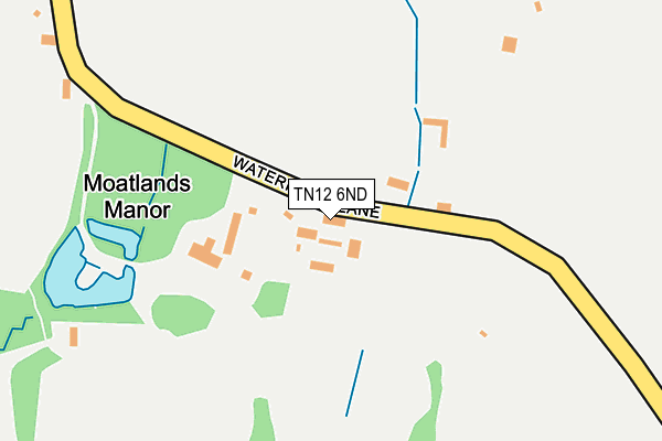 TN12 6ND map - OS OpenMap – Local (Ordnance Survey)