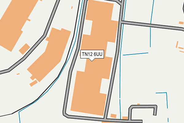 TN12 6UU map - OS OpenMap – Local (Ordnance Survey)