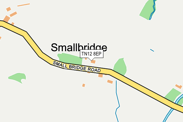 TN12 8EP map - OS OpenMap – Local (Ordnance Survey)