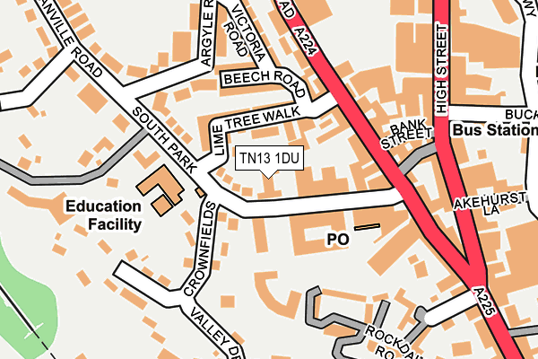 Map of SPORTSRISKS LTD at local scale