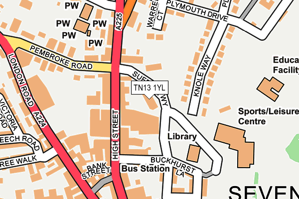 Map of A J SPECIALIST RECRUITMENT LIMITED at local scale
