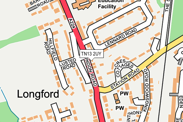 Map of ASG CARS LTD at local scale