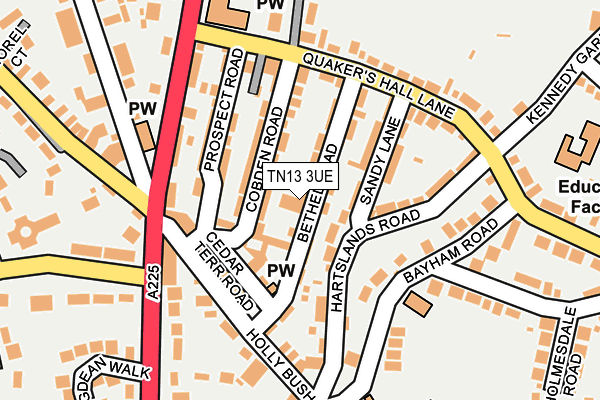 Map of CHESTER PROPERTIES (HOTELS) LIMITED at local scale
