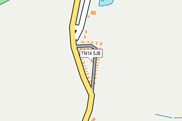 TN14 5JB map - OS OpenMap – Local (Ordnance Survey)