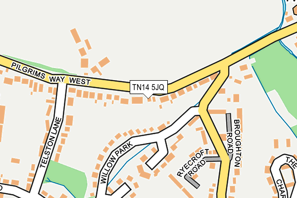 Map of BARRY CATLETT LIMITED at local scale