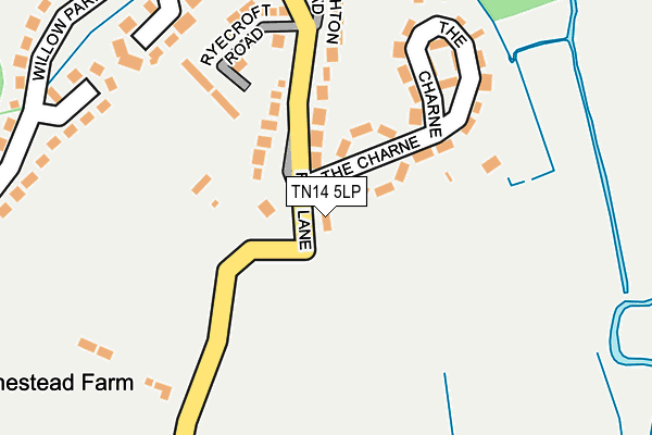 TN14 5LP map - OS OpenMap – Local (Ordnance Survey)
