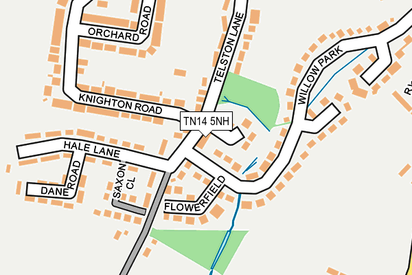 Map of TELSTON EP LTD at local scale