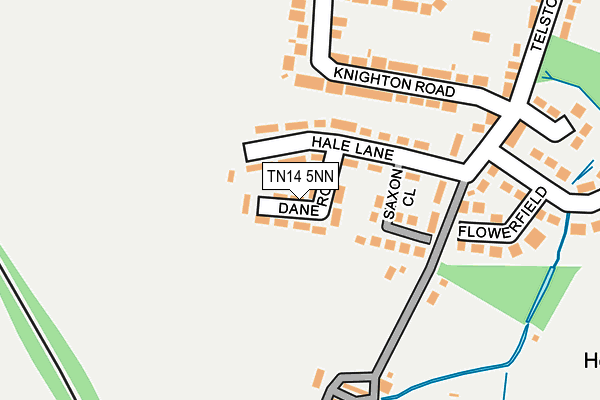 TN14 5NN map - OS OpenMap – Local (Ordnance Survey)